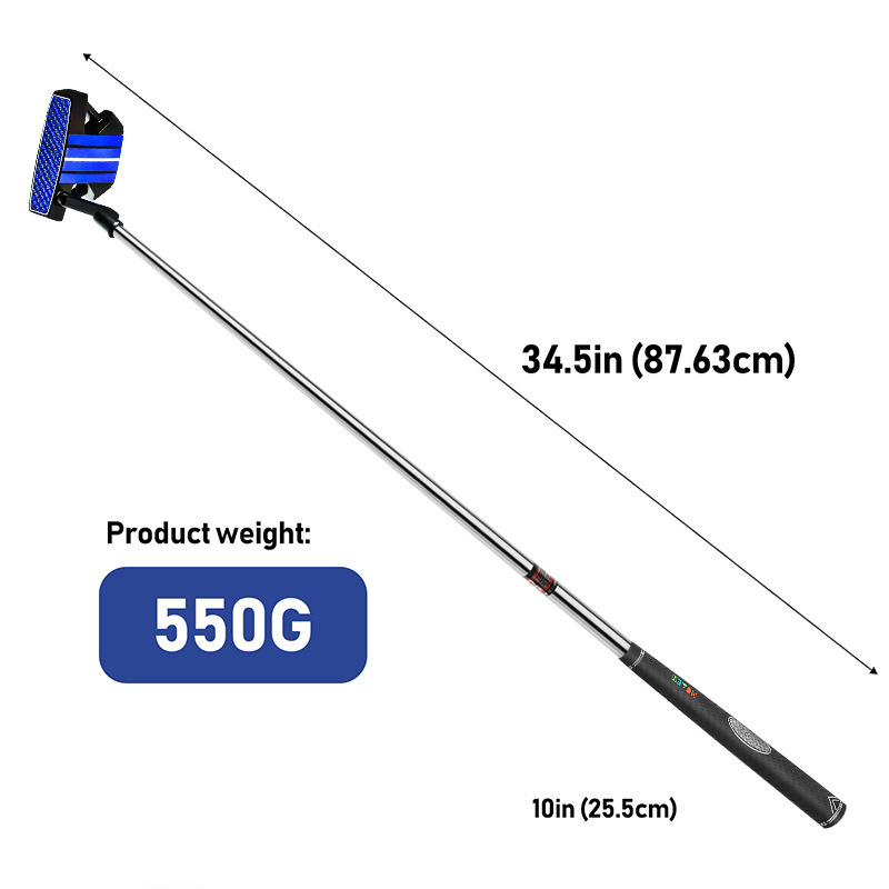 Álló putter golfütőhöz, alacsony súlyponttal, stabilabb, egyetlen golf, rálátással, férfi golf putter