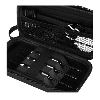 Gyári közvetlen értékesítés EVA darts doboz kültéri hordozható darts készlet tároló és szervező táska esésgátló kemény héjú táska