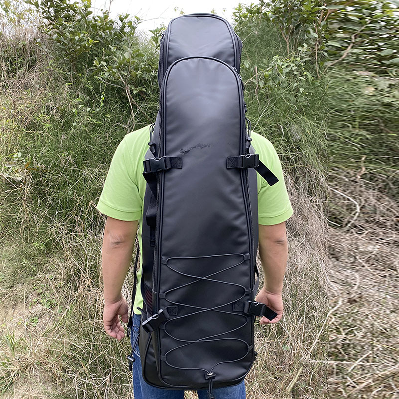 Neitrāla nestandarta garās pleznas soma brīvai niršanai, makšķerēšanai un medībām, 1 m varžu apavi, aprīkojuma soma, makšķerēšanas soma, ieroču soma, rūpnīcas vairumtirdzniecība