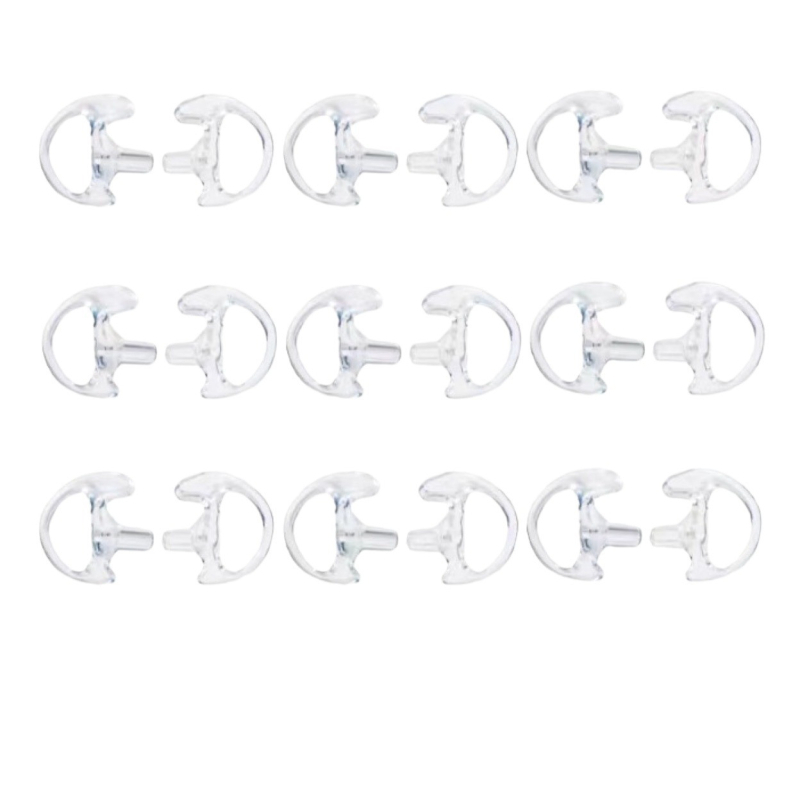 Аксесоари за въздуховоди, кука за ухо, уоки-токи, слушалки за мобилен телефон, силиконови меки тапи за уши, D-образна триъгълна стойка за уши, слушалки