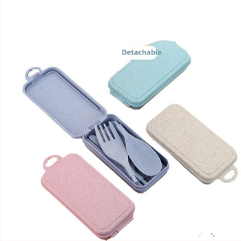 Πτυσσόμενο κοστούμι σερβιρίσματος Φοιτητής Φορητά ξυλάκια ταξιδιού Κουτάλι Πιρούνι Σετ πέντε τεμαχίων Αποθήκευση Εξωτερική χρήση Άλλα