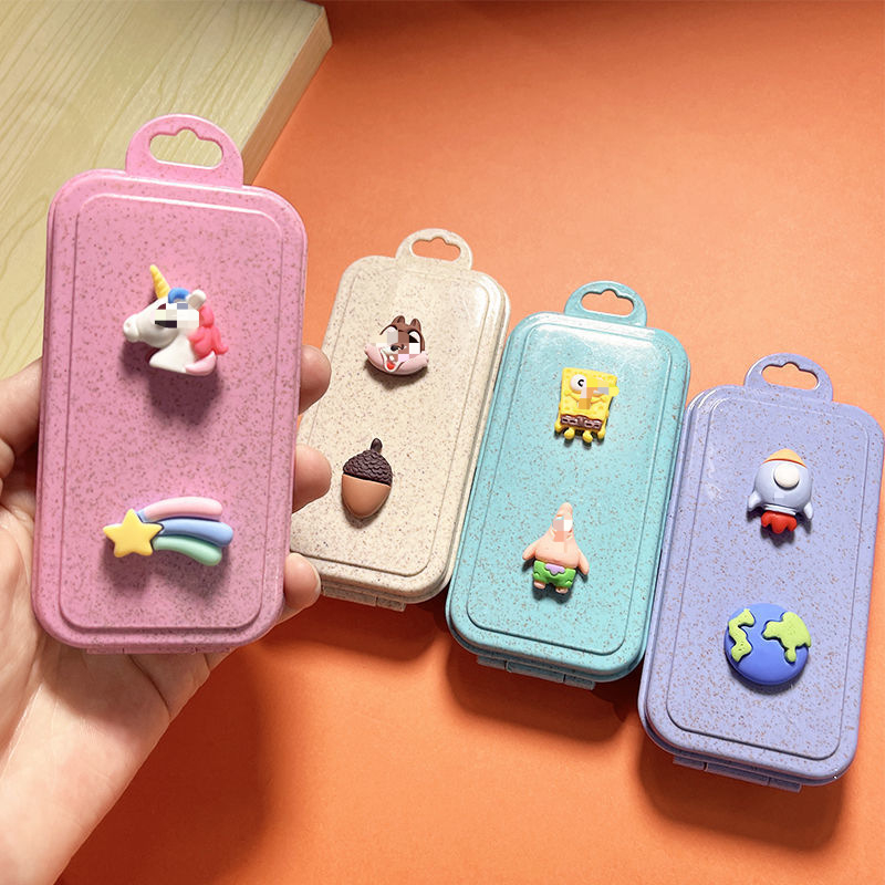 Összecsukható evőeszközkészlet Diákoknak Hordozható Utazó Evőpálcika Kanál Villa Öt darabos készlet Tárolás Kültéri Egyéb