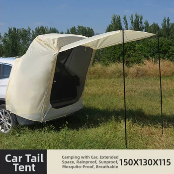 Εξωτερικό αυτοοδηγούμενο αυτοκίνητο κάμπινγκ κάμπινγκ πλευρική οροφή αυτοκίνητο πλευρική τέντα κουβούκλιο αυτοκίνητο ταξίδι πίσω πίσω Jingbai