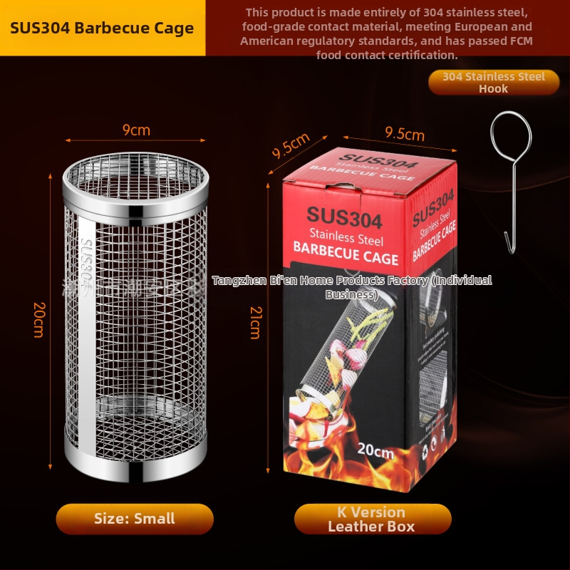 Amazoni rullgrilli puurivarustuse grillikorv täiustatud välistingimustes kasutatav grill roostevabast terasest grillitünn grillimisriistad