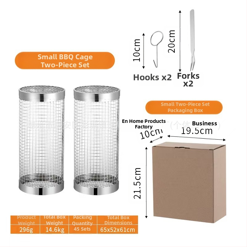 Amazoni rullgrilli puurivarustuse grillikorv täiustatud välistingimustes kasutatav grill roostevabast terasest grillitünn grillimisriistad