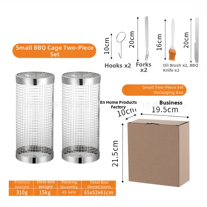 Amazoni rullgrilli puurivarustuse grillikorv täiustatud välistingimustes kasutatav grill roostevabast terasest grillitünn grillimisriistad