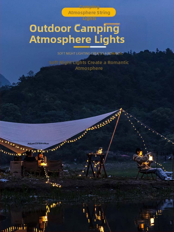 Välistingimustes kasutatavad telkimisvalgustid varikatuse atmosfäärivalgustid telgivalgustid päikeseenergial töötavate telkimisvalgustitega LED-veekindlad laagrivalgustid ketiga