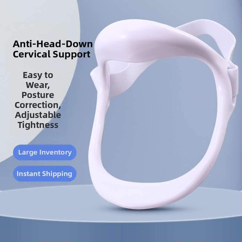 Dispozitiv de tracțiune pentru gât pentru uz casnic, corector de înclinare înainte a coloanei cervicale pentru gât și umăr, instrument de susținere a gâtului pentru corectarea posturii pentru persoanele care petrec mult timp privind în jos