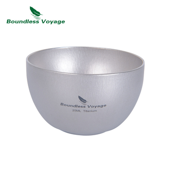 „Biwei“ gryno titano dvigubo sluoksnio arbatos puodelis, itin lengvas, nešiojamas kung fu arbatos rinkinys, mini puodelis, apsaugantis nuo nudegimų ir šilumos izoliacija, 25 ml