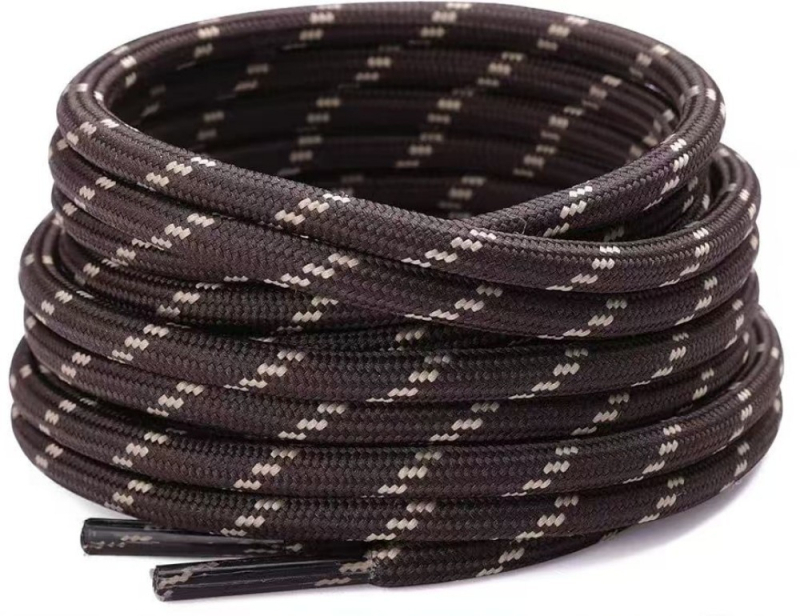 Șireturi rotunde pentru talie, în stoc, curea rotundă de 4,5 mm, pentru sporturi în aer liber, țesute, curea rotundă pentru pulover, pălărie, frânghie pentru pantaloni