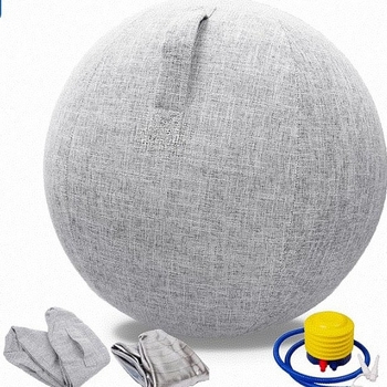 Apsauginis jogos kamuolio uždangalas 55/65/75/85 medvilninis lininis jogos kamuolio uždangalas, apsaugantis nuo nešvarumų, lengvai nusitrinantis jogos kamuolio apsauginis uždangalas