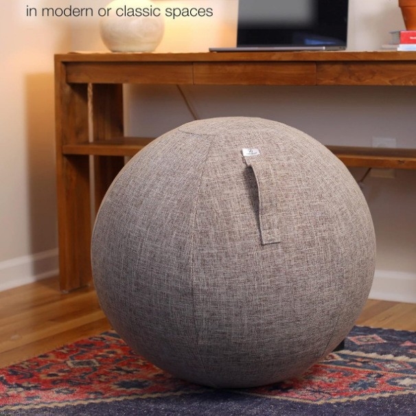 Apsauginis jogos kamuolio uždangalas 55/65/75/85 medvilninis lininis jogos kamuolio uždangalas, apsaugantis nuo nešvarumų, lengvai nusitrinantis jogos kamuolio apsauginis uždangalas