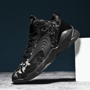 Tikri koviniai krepšinio bateliai vyrams ir moterims, vidutinio ir didelio dydžio vaikams, kvėpuojantys, smūgius amortizuojantys krepšinio bateliai, vaikiški odiniai, keturių sezonų sportiniai neslystantys sportbačiai