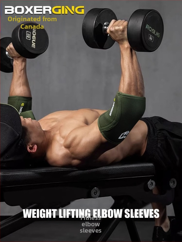 BOXERGING fitness chrániče lakťov chrániče kolien bench press silový vzpieračský tréning Hercules profesionálne vybavenie tréning pohybu kĺbov