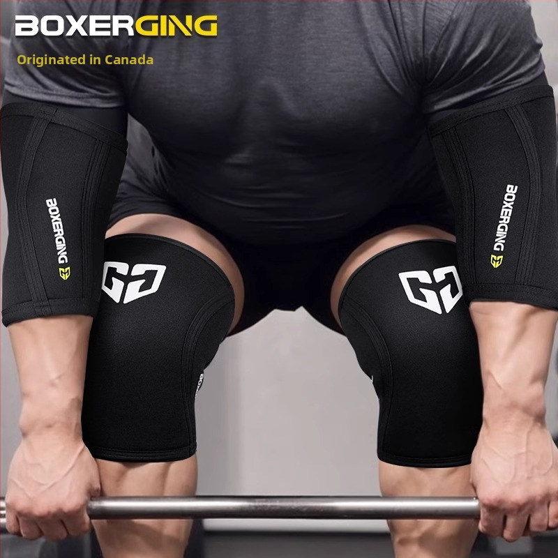 BOXERGING fitness chrániče lakťov chrániče kolien bench press silový vzpieračský tréning Hercules profesionálne vybavenie tréning pohybu kĺbov