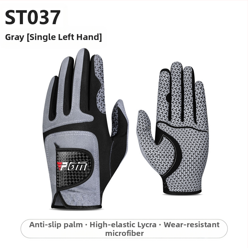 PGM golfikindad meestele, elastsed maagilised kindad, libisemiskindlad, hingavad, ülipeened riidest kindad, ühe käega, vasakule ja paremale.