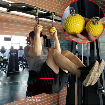 Randmepall lõuatõmbe ripats tahke haardega pall fitness treeningu sõrmepall haardega pall ise-tee-ise kandikuülikond