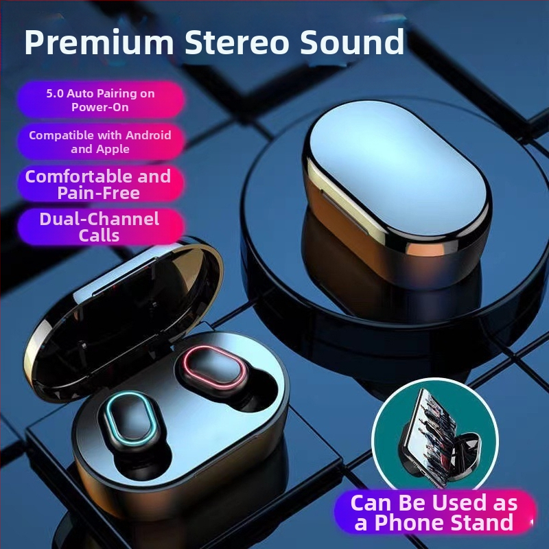 A6S Трансгранични бестселъри E6S E7S Безжични Bluetooth слушалки за уши Мини спортни бизнес стил Супер дълъг живот на батерията