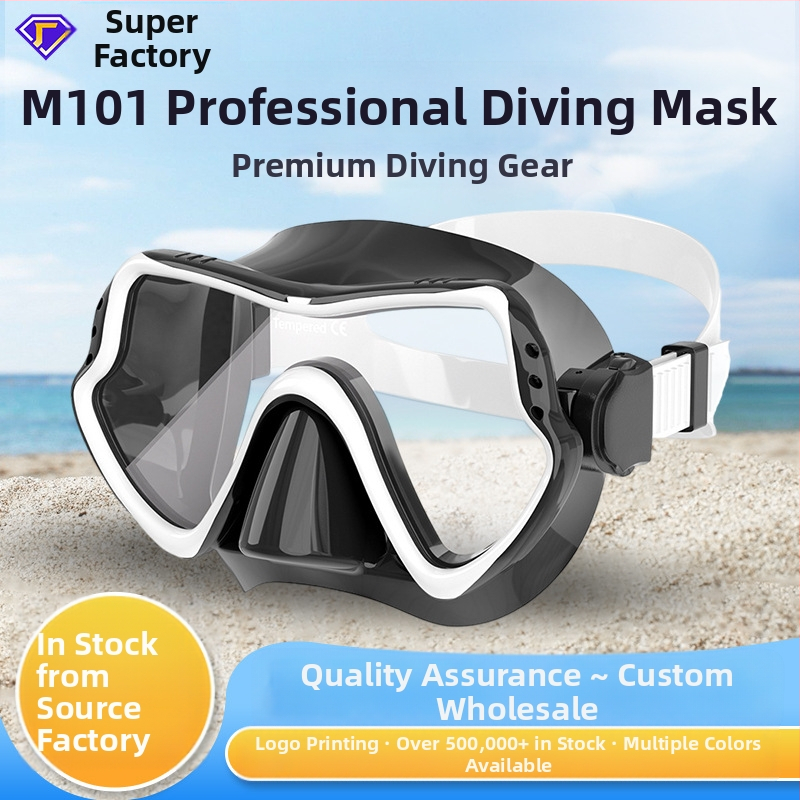 Itin plataus matymo lauko nardymo veidrodis, integruotas nardymo veidrodis suaugusiems, skirtas nardyti be skysto silikono, yra sandėlyje.