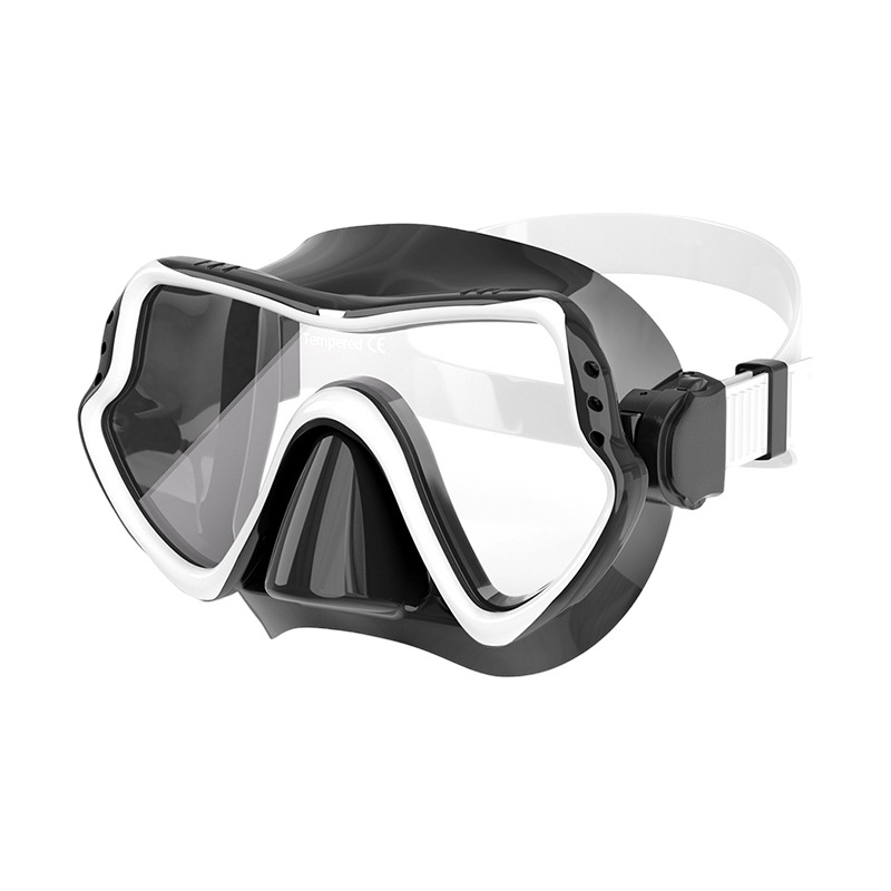 Itin plataus matymo lauko nardymo veidrodis, integruotas nardymo veidrodis suaugusiems, skirtas nardyti be skysto silikono, yra sandėlyje.