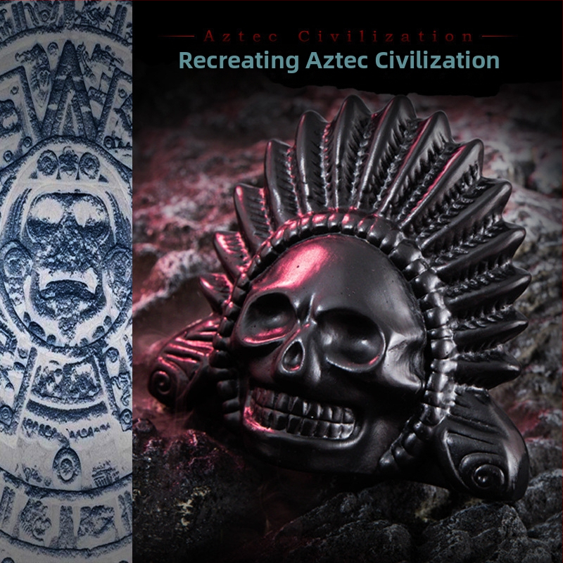 Okarinos dekompresijos žaislas, vaiduoklio šauksmas, švilpukas, Helovinas, actekų mirtis, švilpukas, demonas, siaubas, riksmas, fleita, pramogos