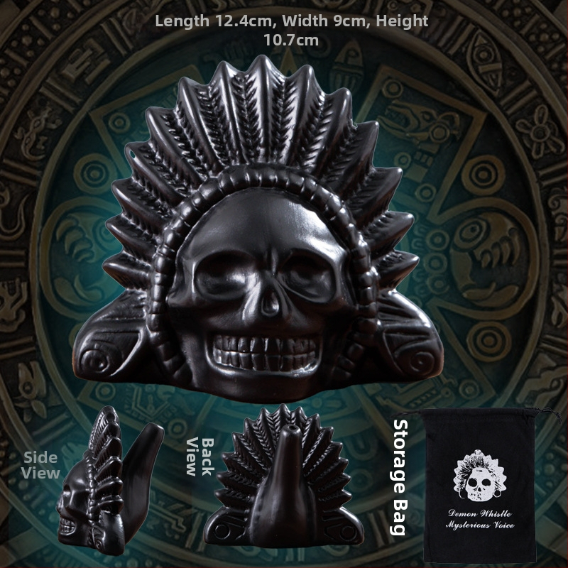 Okariini dekompressioonimänguasi, kummituskõne, vile, halloween, asteekide surmavile, deemon, õuduskare, flööt, meelelahutus