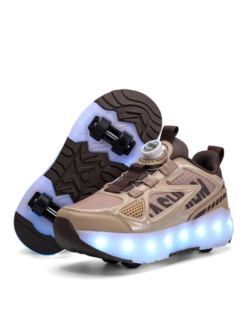 „Binle Bird“ vaikiški bateliai su keturiais ratukais, vasariniai, berniukiški, šviečiantys, nuimami, mergaičių sportbačiai su ratukais.