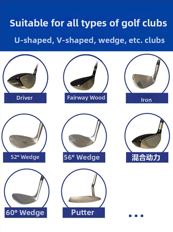 Μαχαίρι καθαρισμού με κεφαλή αυλακιού μπαστούνιου γκολφ από κράμα αλουμινίου, μαχαίρι καθαρισμού τάφρων, αξεσουάρ εργαλείου καθαρισμού γκολφ