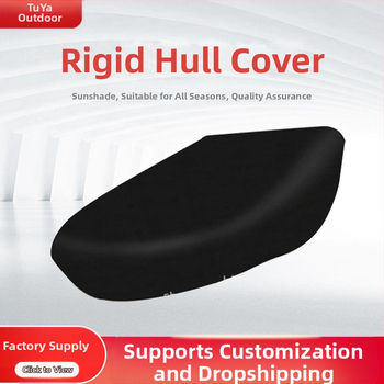 Oksfordo audinio pripučiamos valties uždangalą, žvejybos valties ir baidarės apsaugą nuo saulės, UV apsaugą, guminę valties uždangalą, puolimo valties uždangalą