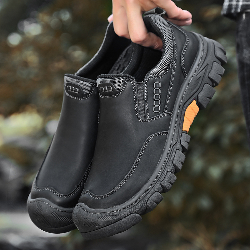 Tarpvalstybinės užsienio prekybos sprogimai vyriški batai nauji neslystantys sportiniai laisvalaikio batai lauko žygio batai darbo batai