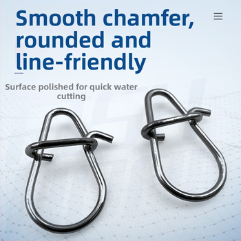 150 броя/кутия от неръждаема стомана, щифт за стръв от кратуна luya, фалшива стръв, подобрен конектор, риболовни принадлежности, аксесоари на едро