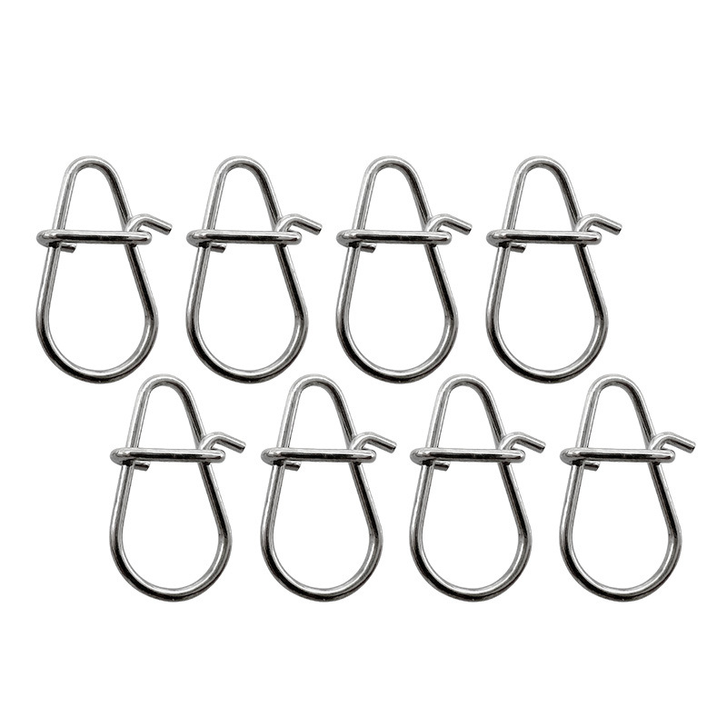 150 darab/doboz rozsdamentes acél luya tök tűs csali hamis csali továbbfejlesztett csatlakozó horgászfelszerelés-kiegészítők nagykereskedelme