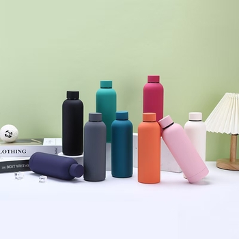 304 roostevabast terasest isolatsiooniga külma vee tass väikese suuga pudel õues kaasaskantav jäätunud kummivärvi sporditermosed piiriülene