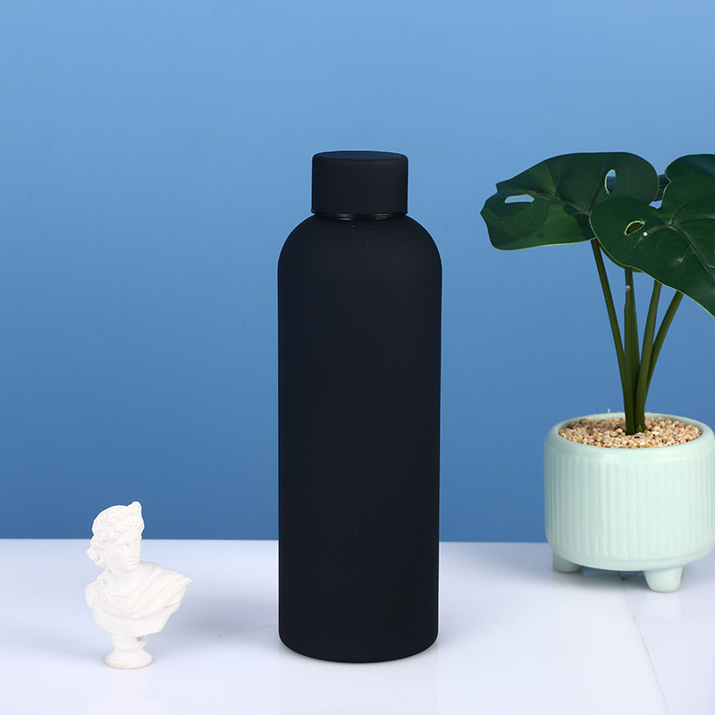 304 roostevabast terasest isolatsiooniga külma vee tass väikese suuga pudel õues kaasaskantav jäätunud kummivärvi sporditermosed piiriülene