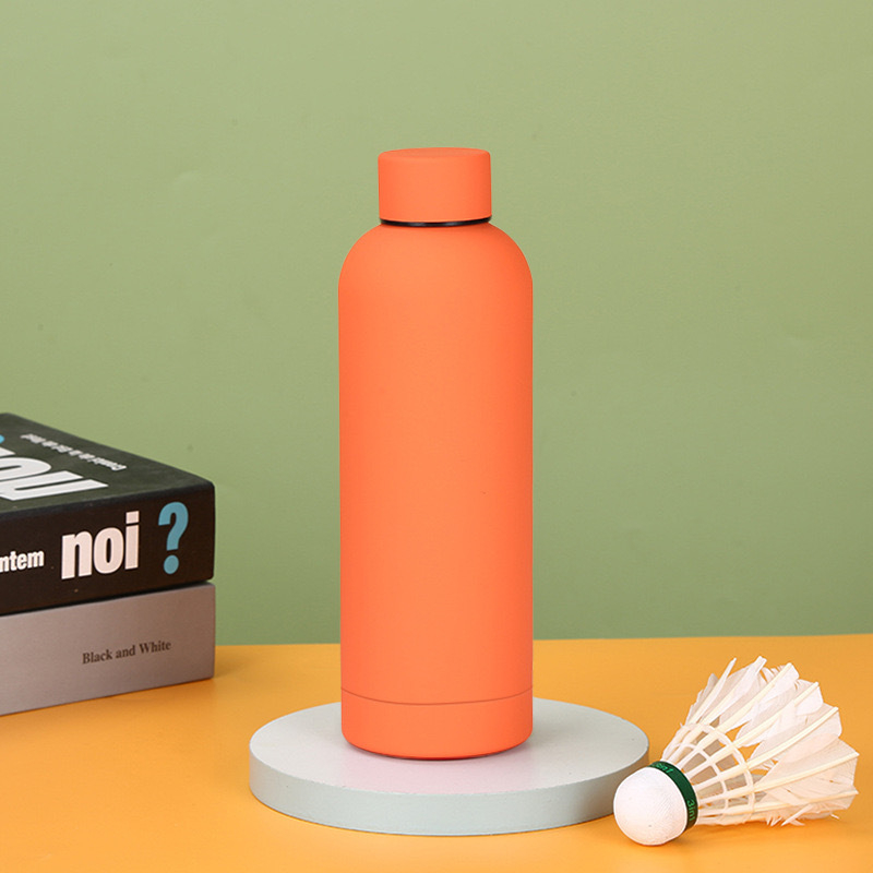 304 roostevabast terasest isolatsiooniga külma vee tass väikese suuga pudel õues kaasaskantav jäätunud kummivärvi sporditermosed piiriülene