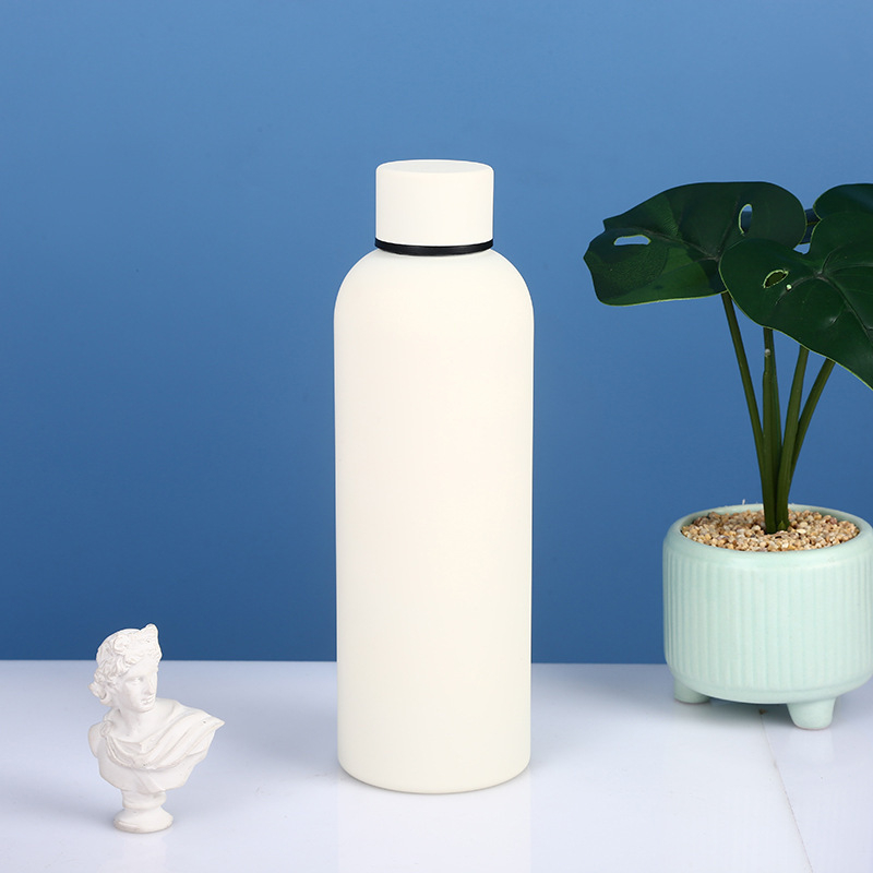 304 roostevabast terasest isolatsiooniga külma vee tass väikese suuga pudel õues kaasaskantav jäätunud kummivärvi sporditermosed piiriülene