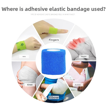 Ταινία εξωτερικού εμπορίου Amazon, ταινία ποδοσφαίρου, ελαστική αυτοκόλλητη ταινία, μη υφασμένη ταινία για αθλητικά τρεξίματα στον αστράγαλο