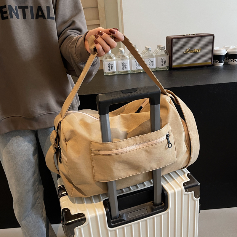 Sporta fitnesa soma, sausai un mitrai atsevišķai peldēšanai, pārnēsājama, īsa ceļojumu soma, lielas ietilpības bagāžas glabāšanas soma