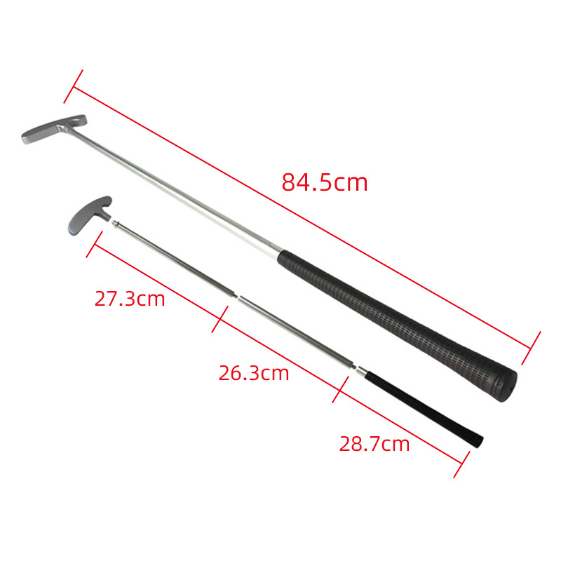 „Foli Factory Direct Supply“ golfo lazda pradedantiesiems, aliuminio lydinio, trijų sekcijų, kombinuota, praktikos lazda