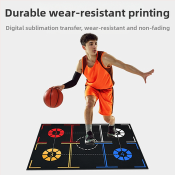 Dai Home Footstep Indoor Mat Ball Control Step Mat Mute Dribling Equipment Детска тренировъчна спомагателна постелка Звукоизолация