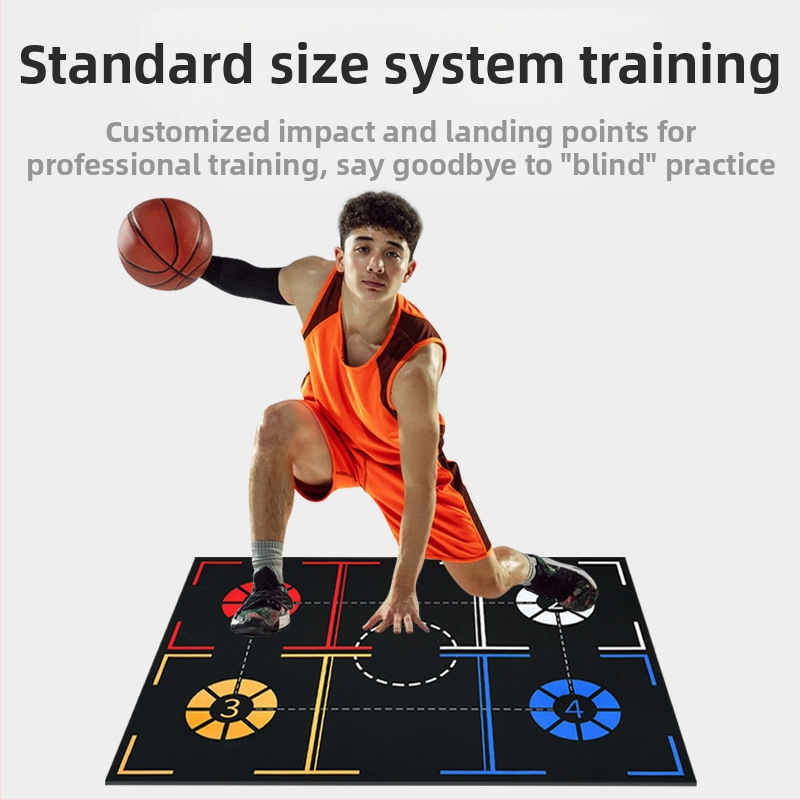 Dai Home Footstep Indoor Mat Ball Control Step Mat Mute Dribling Equipment Детска тренировъчна спомагателна постелка Звукоизолация