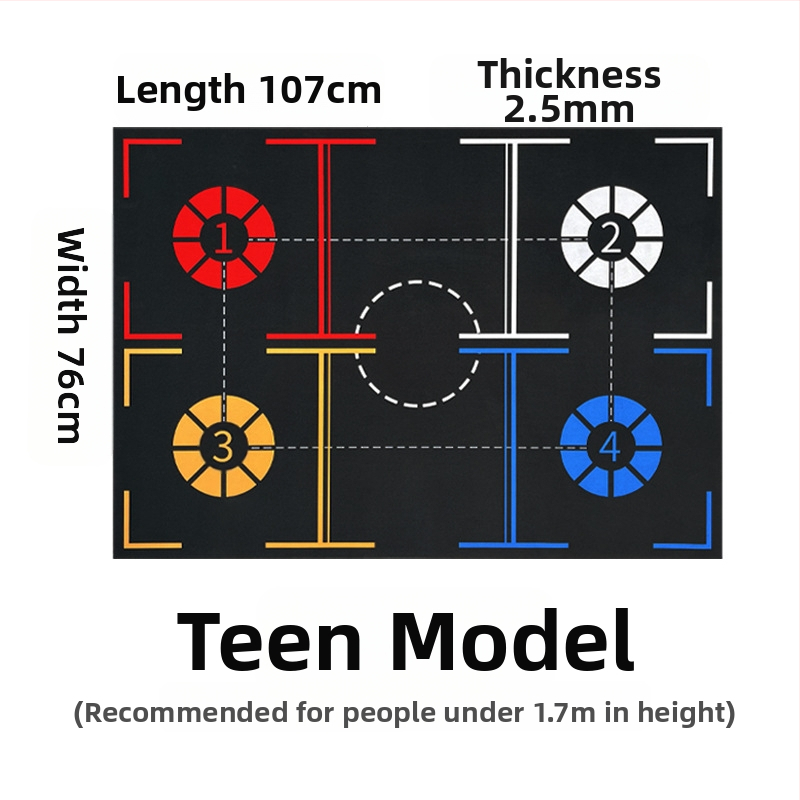 Dai Home Footstep Indoor Mat Ball Control Step Mat Mute Dribling Equipment Детска тренировъчна спомагателна постелка Звукоизолация