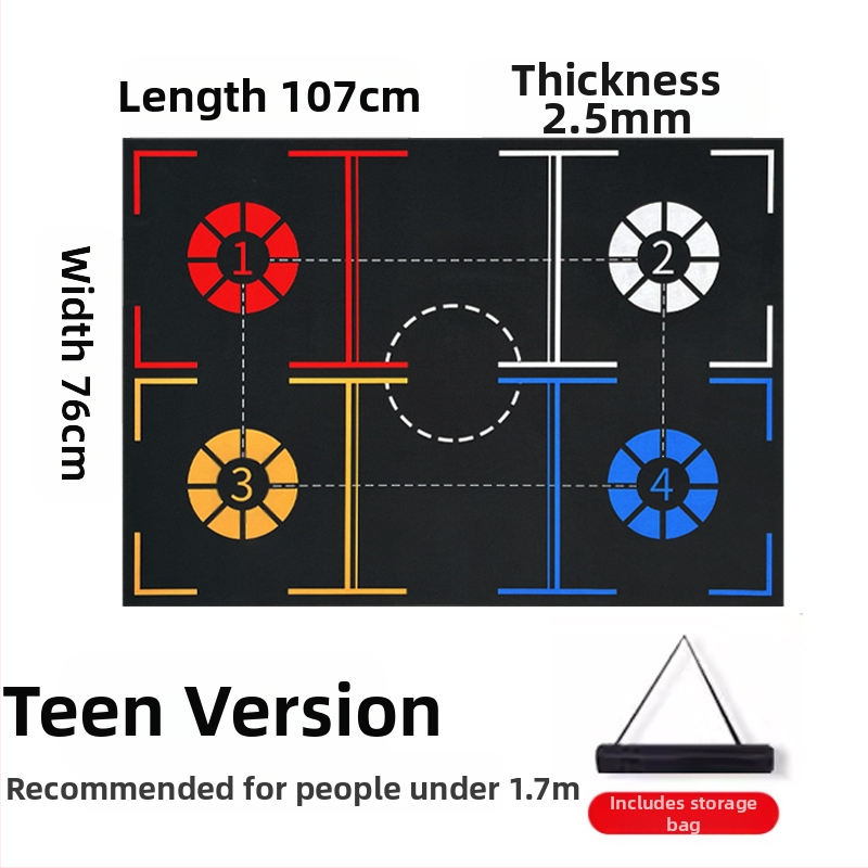 Dai Home Footstep Indoor Mat Ball Control Step Mat Mute Dribling Equipment Детска тренировъчна спомагателна постелка Звукоизолация