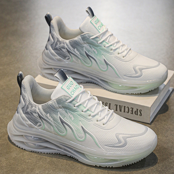 Férfi cipők nyári lélegző 2024 új ifjúsági plus size hálós cipő légpárnás futócipő