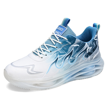 Férfi cipők nyári lélegző 2024 új ifjúsági plus size hálós cipő légpárnás futócipő