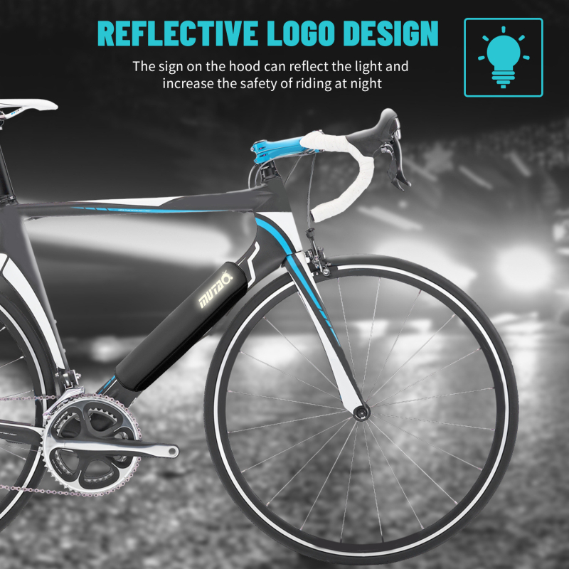 Piiriülene spetsiaalne elektrilise jalgratta aku kaitsekate neopreenist, tugev kulumiskindel soojusisolatsioon, veekindel, reguleeritav