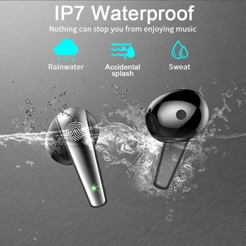 Bluetooth слушалки Pro Jerry Q13 с плъзгащ се регулатор на силата на звука Ar2 Jerry ANC Buzzer Private Model 5.3 Спортни шумопотискания