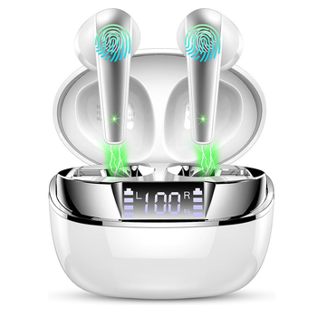 Bluetooth слушалки Pro Jerry Q13 с плъзгащ се регулатор на силата на звука Ar2 Jerry ANC Buzzer Private Model 5.3 Спортни шумопотискания