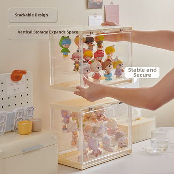 Χειροποίητο κουτί προβολής τυφλό κουτί αποθήκευσης βάση προβολής φούσκα Mart κουτί αποθήκευσης κούκλας Lego διαφανές ντουλάπι συλλογής ανθεκτικό στη σκόνη