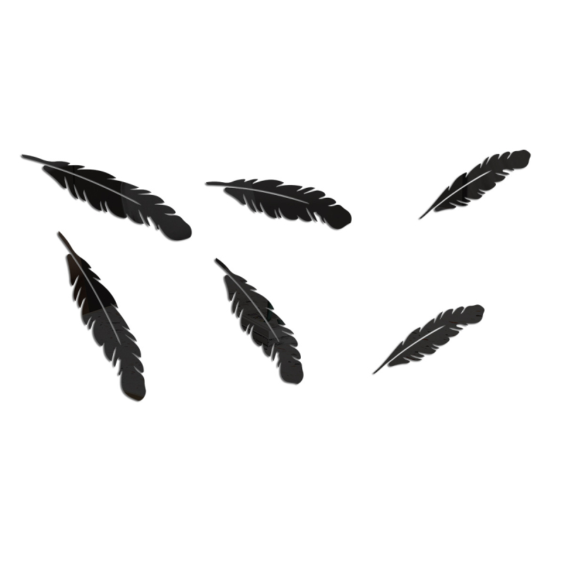 XN209 Külkereskedelmi Amazon Toll Tükör Háromdimenziós Falmatricák Akril Öntapadós Dekoratív Hálószobai Falmatricák